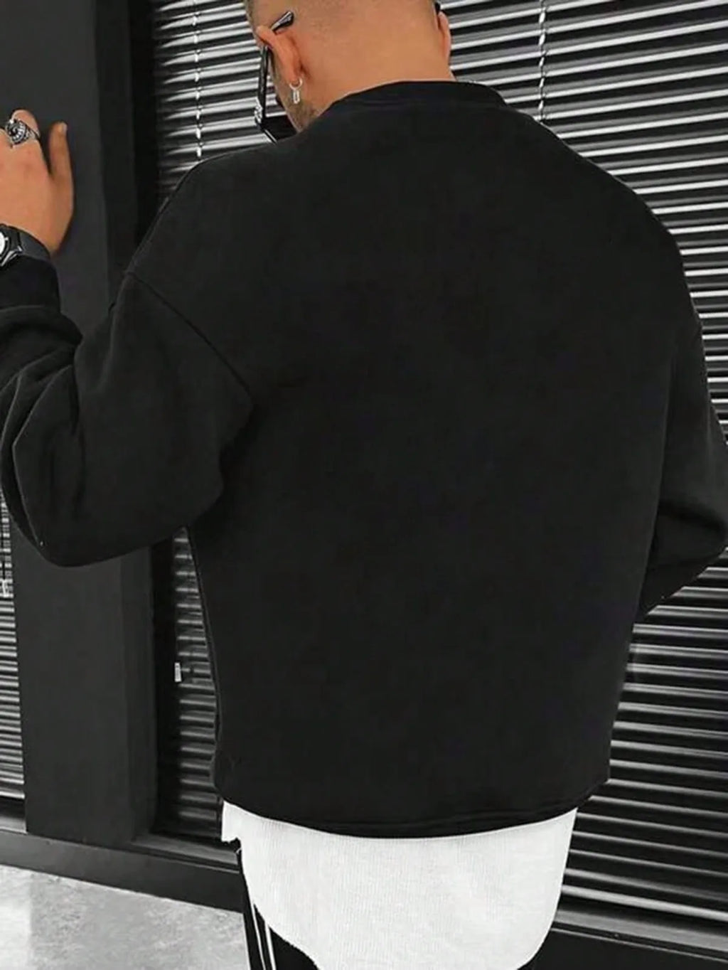 Men's Halloween Graphic Sweatshirt Spooky Pumpkin Mummy Ghost and Bat Print Pullover Comfortable Suitable for Holiday Gifts Top