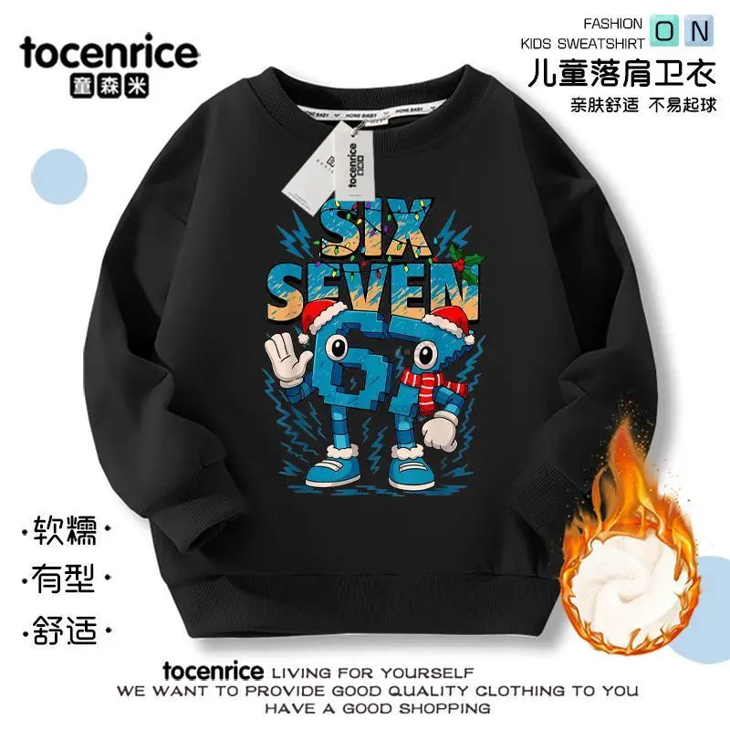 Steal A Brainrot Sweatshirt Children's Hoodie Winter Keep Warm Sweatshirt Autumn Top Steal A Brainrot Hoodies For Christmats