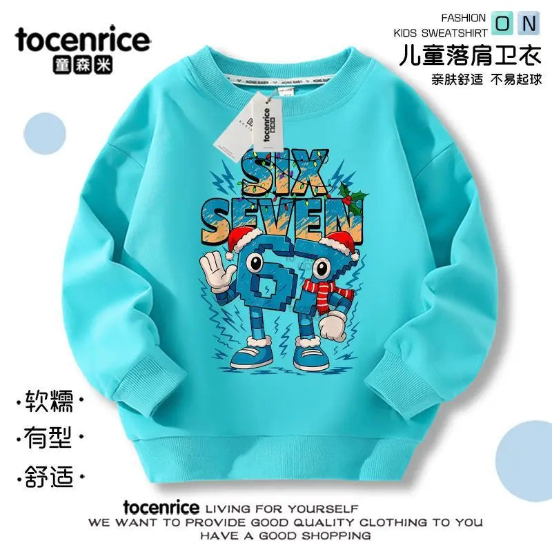 Steal A Brainrot Sweatshirt Children's Hoodie Winter Keep Warm Sweatshirt Autumn Top Steal A Brainrot Hoodies For Christmats