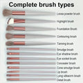 Makeup brush set, soft and fluffy, professional cosmetics foundation brush, multi-style blending makeup brush, beauty tools