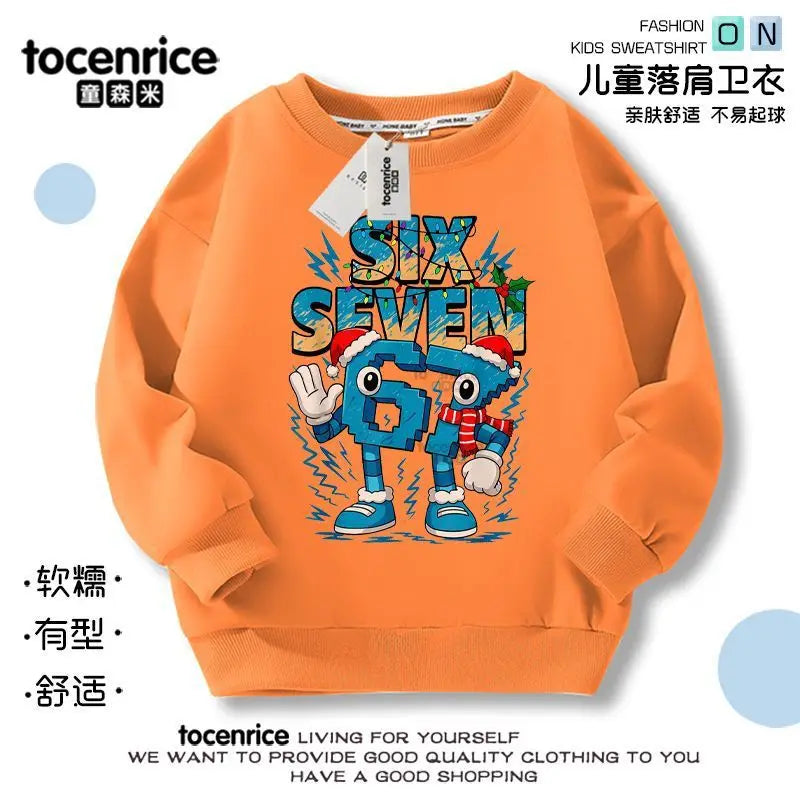 Steal A Brainrot Sweatshirt Children's Hoodie Winter Keep Warm Sweatshirt Autumn Top Steal A Brainrot Hoodies For Christmats