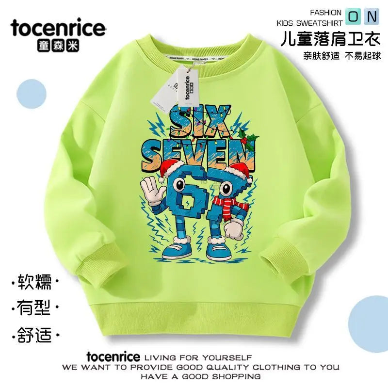 Steal A Brainrot Sweatshirt Children's Hoodie Winter Keep Warm Sweatshirt Autumn Top Steal A Brainrot Hoodies For Christmats