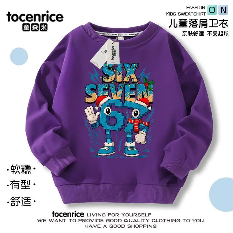 Steal A Brainrot Sweatshirt Children's Hoodie Winter Keep Warm Sweatshirt Autumn Top Steal A Brainrot Hoodies For Christmats