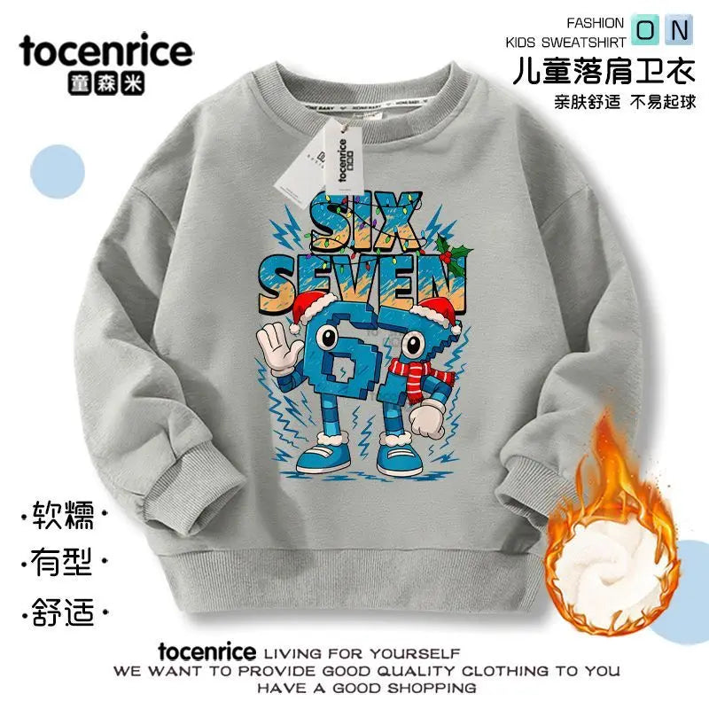 Steal A Brainrot Sweatshirt Children's Hoodie Winter Keep Warm Sweatshirt Autumn Top Steal A Brainrot Hoodies For Christmats