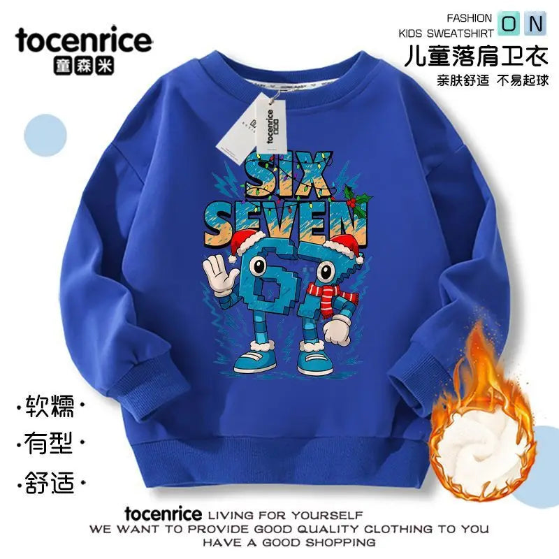 Steal A Brainrot Sweatshirt Children's Hoodie Winter Keep Warm Sweatshirt Autumn Top Steal A Brainrot Hoodies For Christmats