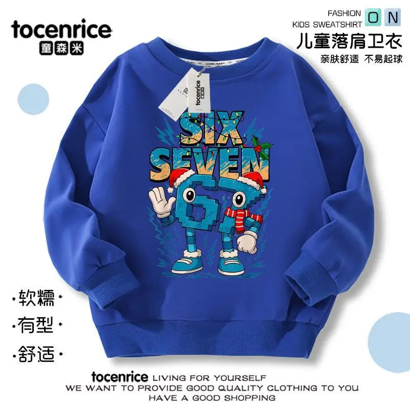 Steal A Brainrot Sweatshirt Children's Hoodie Winter Keep Warm Sweatshirt Autumn Top Steal A Brainrot Hoodies For Christmats