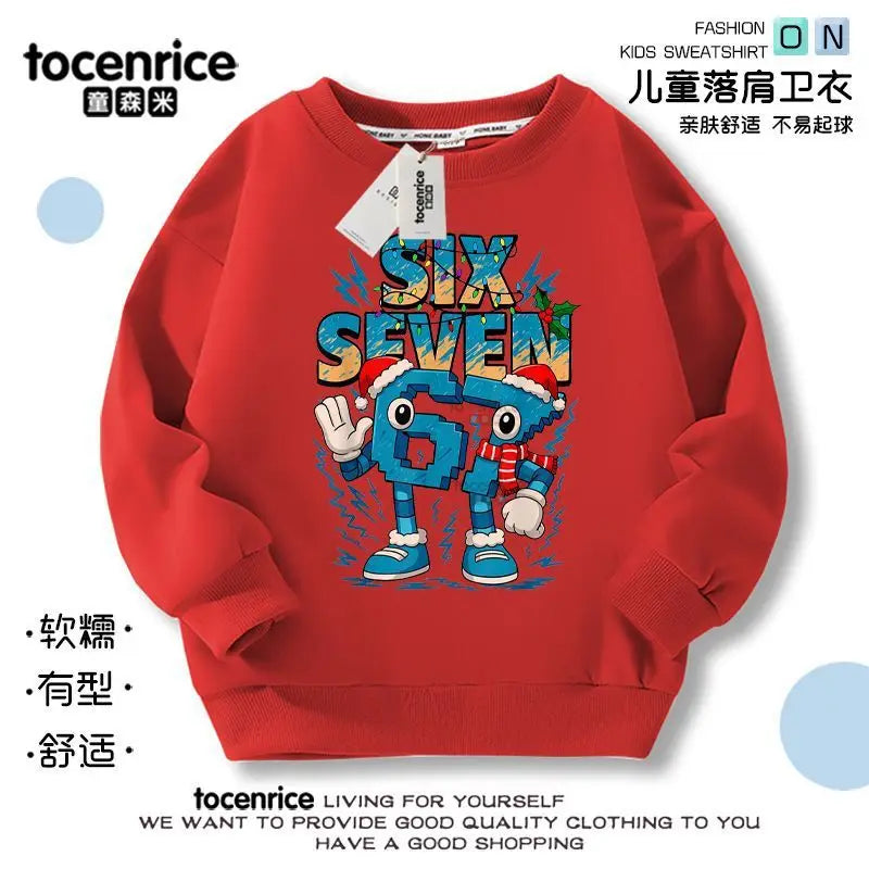 Steal A Brainrot Sweatshirt Children's Hoodie Winter Keep Warm Sweatshirt Autumn Top Steal A Brainrot Hoodies For Christmats