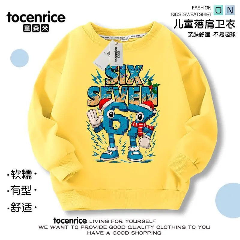 Steal A Brainrot Sweatshirt Children's Hoodie Winter Keep Warm Sweatshirt Autumn Top Steal A Brainrot Hoodies For Christmats