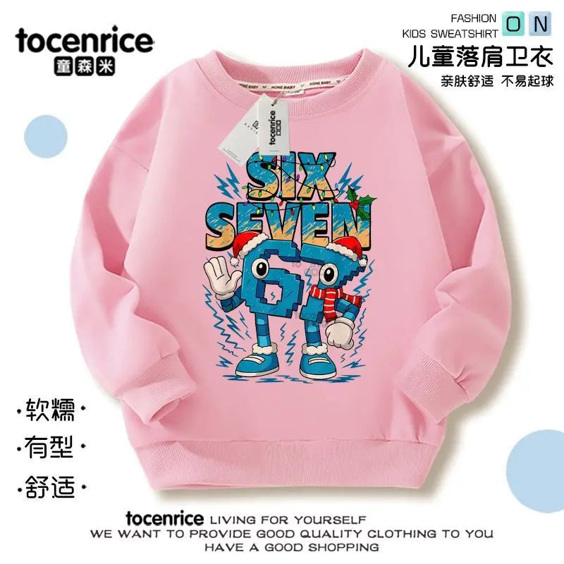 Steal A Brainrot Sweatshirt Children's Hoodie Winter Keep Warm Sweatshirt Autumn Top Steal A Brainrot Hoodies For Christmats