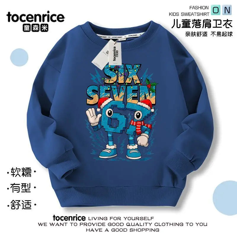 Steal A Brainrot Sweatshirt Children's Hoodie Winter Keep Warm Sweatshirt Autumn Top Steal A Brainrot Hoodies For Christmats