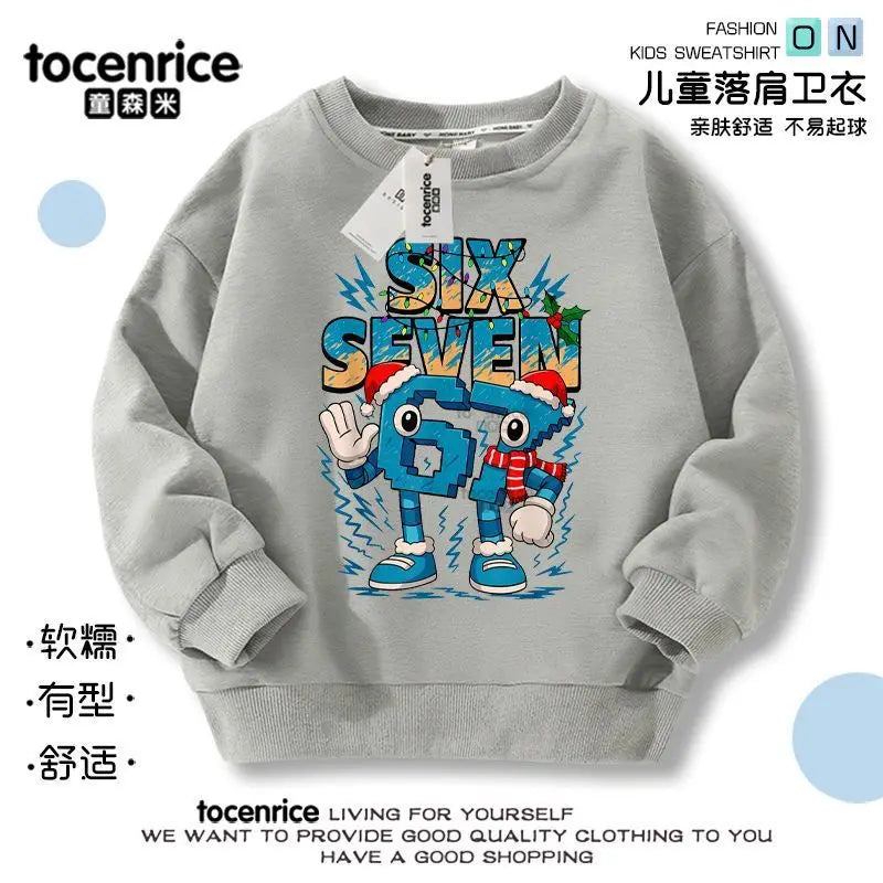 Steal A Brainrot Sweatshirt Children's Hoodie Winter Keep Warm Sweatshirt Autumn Top Steal A Brainrot Hoodies For Christmats